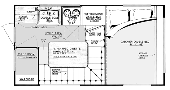 Acapulco floor plan