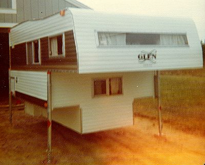 Importer long bed camper by TD Proctor