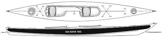 sea kayak for two