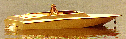 Kingpin home built ski boat