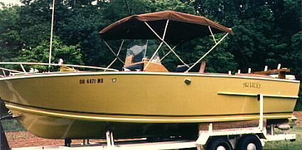 Key West center console fishing boat