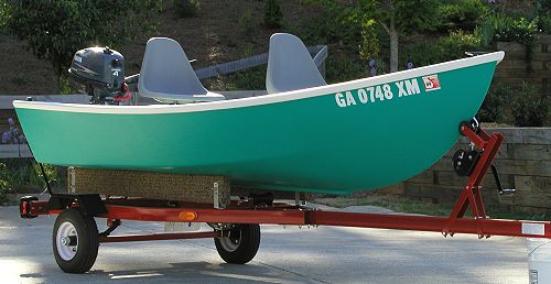 Power Skiff profile view