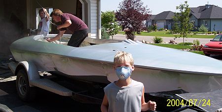 Painting the Thunderbolt