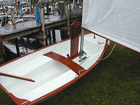 Bull's Eye home built sailboat