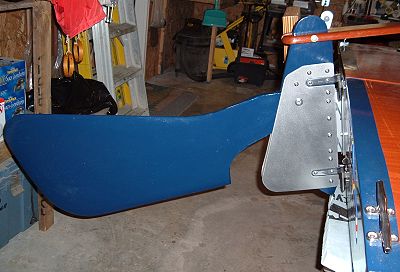 Glen-L 13: Kickup rudder