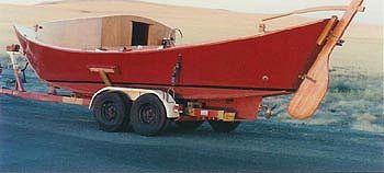 Lucky Pierre home built boat 18