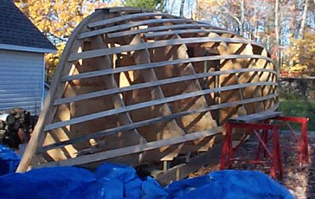 Glen-L 30 ready for planking