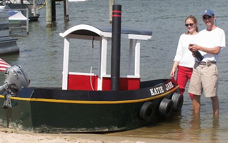 Tubby Tug mini tugboat