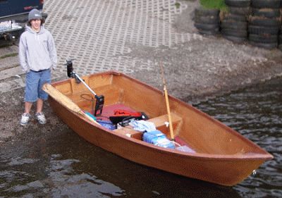 RowMe stitch and glue boat plans