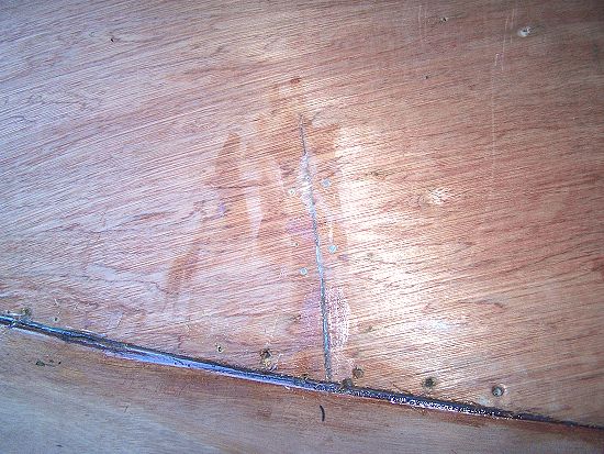 Repair Shown to Boat