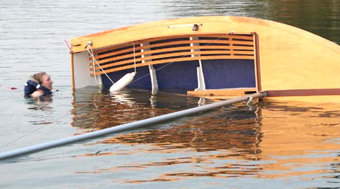 Positive floatation test