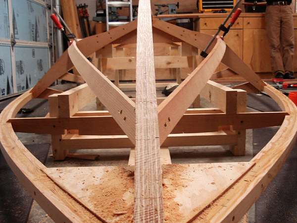 Bullet Chine Log nearly vertical