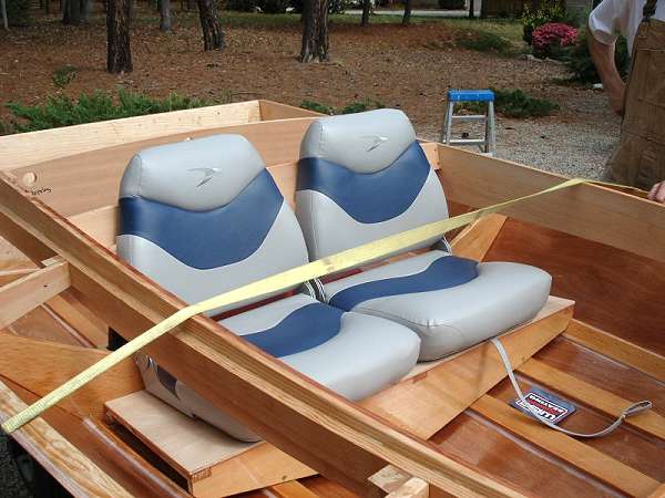 Folding seats