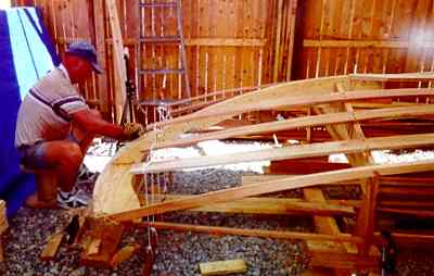 Boatbuilding at home