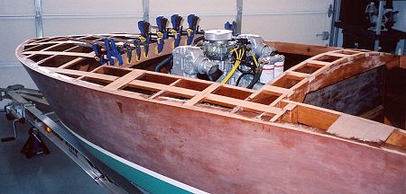 Cracker Box Deck framing