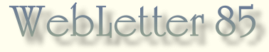 Webletter 85 logo