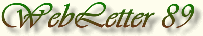 Webletter 89 logo