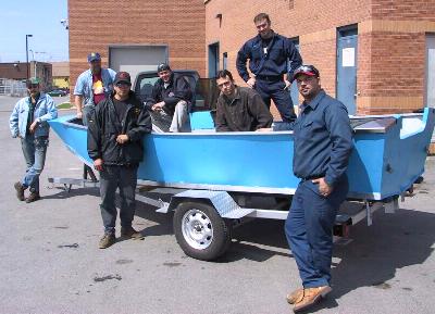 Build a wooden boat