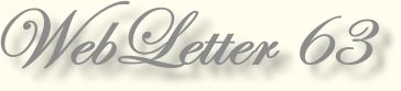 WebLetter 63 logo