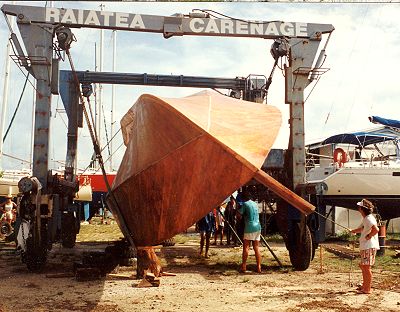 Klondike, turning the hull