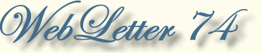 WebLetter 74 logo