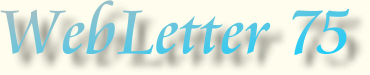 WebLetter 75 logo