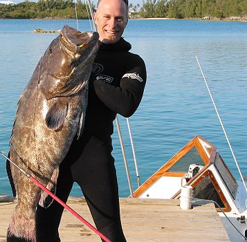 Black Grouper 53lb Feb 2005