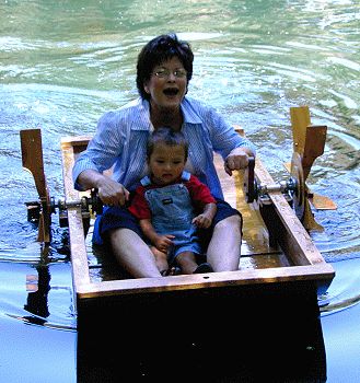Nana takes Paul for a ride