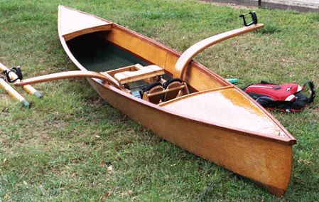 Sculling Skiff by Don Scribner