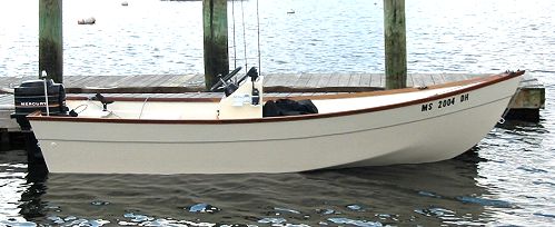 Console Skiff side view