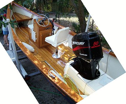 Sweet Caroline home built plywood workboat