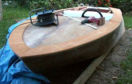 Squirt outboard runabout being built in Martinique