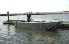 River Rat aluminum home built boat by Bill Zubko 4