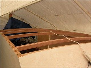 Cabin roof beams 1-05